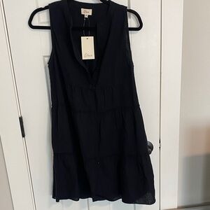 Elan Elegant Black Mini Dress